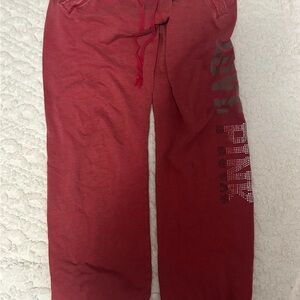 PINK Victoria's Secret Red Lounge Pants